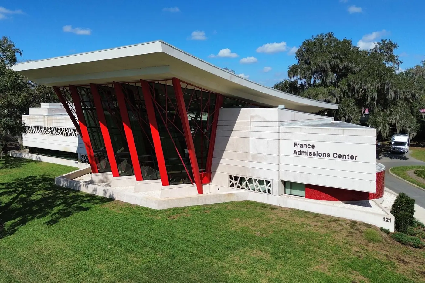 Florida Southern College admissions building