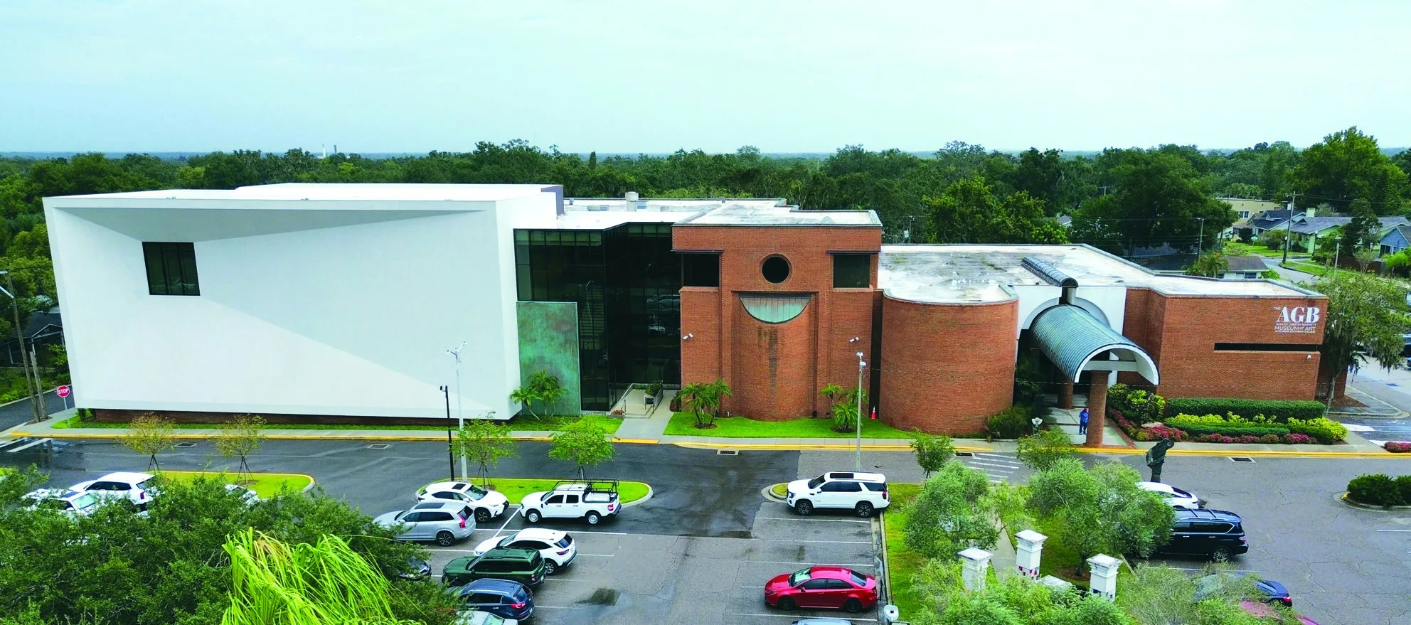 Ashley Gibson Barnett Museum of Art: The expansion beside the original museum